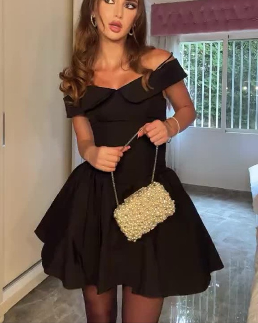 House Of CB Black Corset Dress by House of CB - Pickle