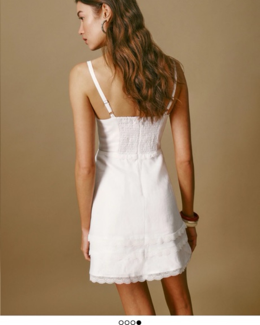 Reformation White Lace Dress by Reformation - Pickle