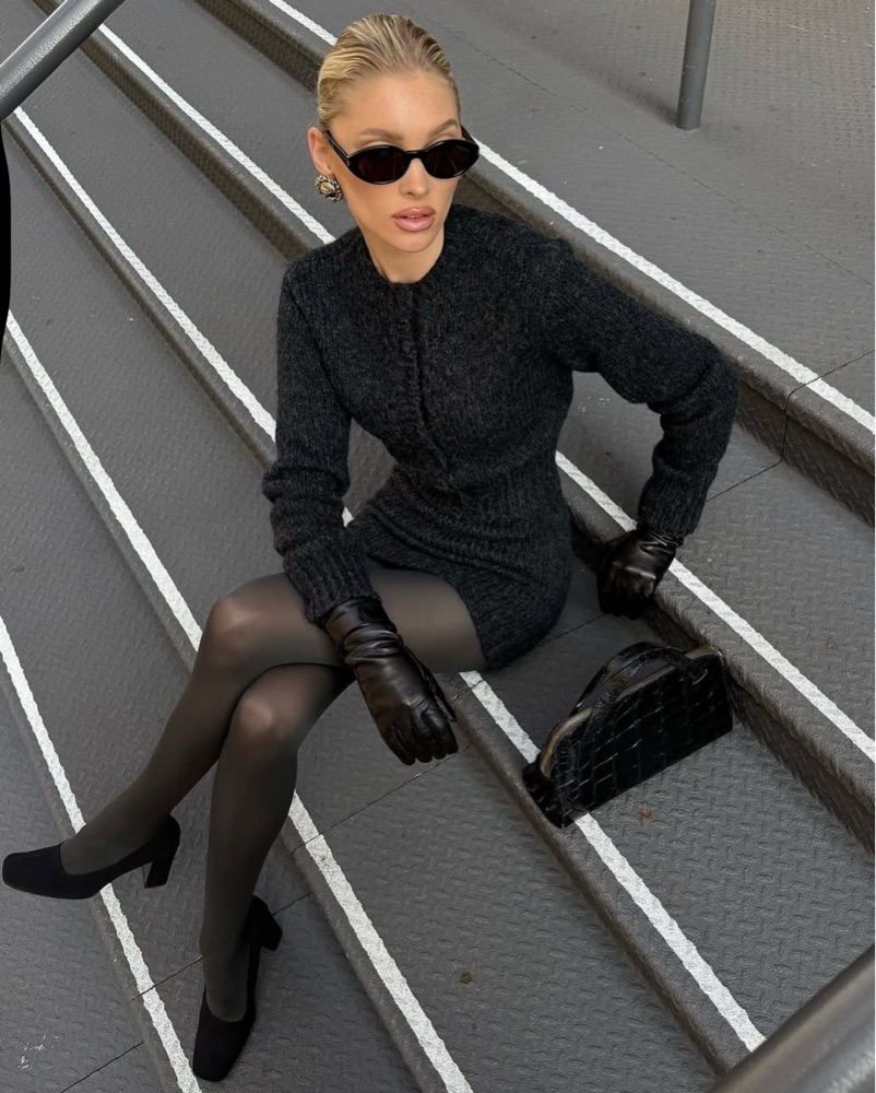 HELSA Annabelle Knit Set by Helsa - Pickle