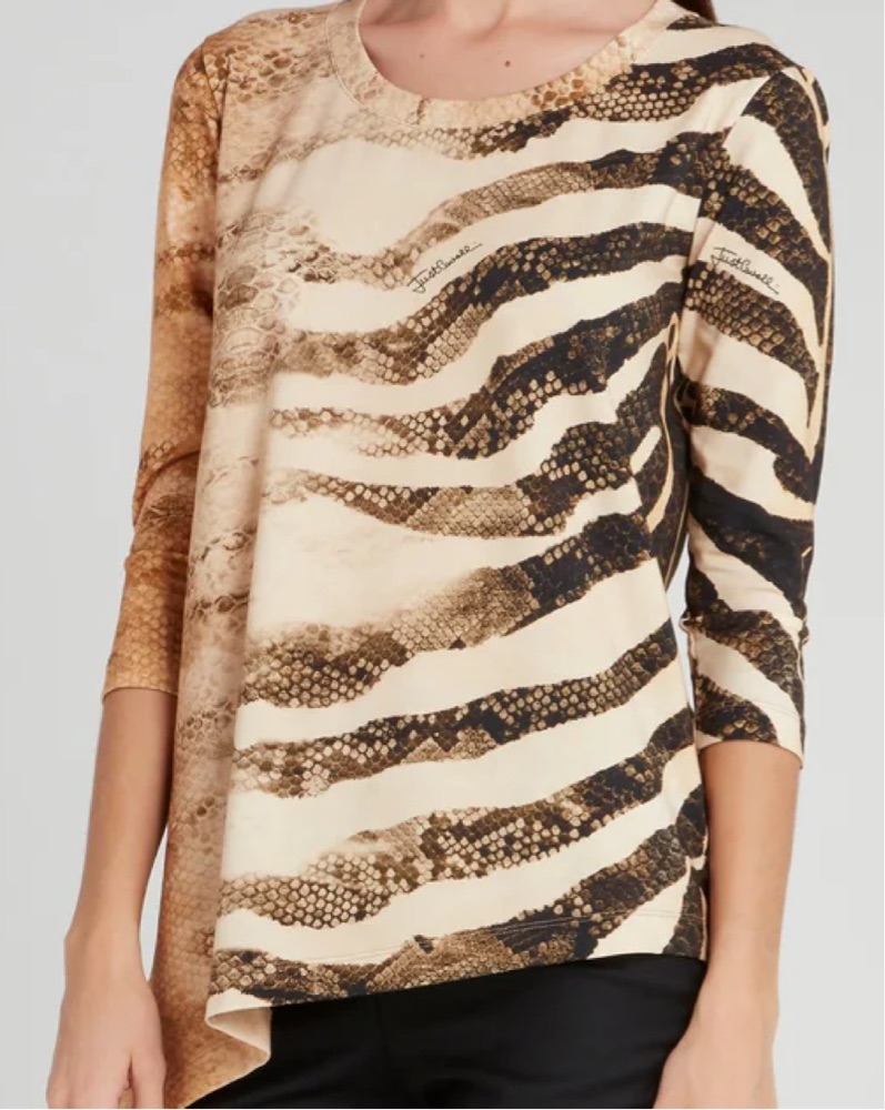 Roberto cavalli -ANIMAL PRINT ASYMMETRIC | Pickle