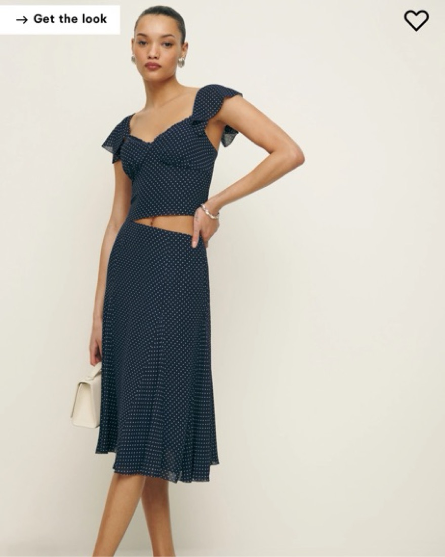 reformation port midi dress Port Dress