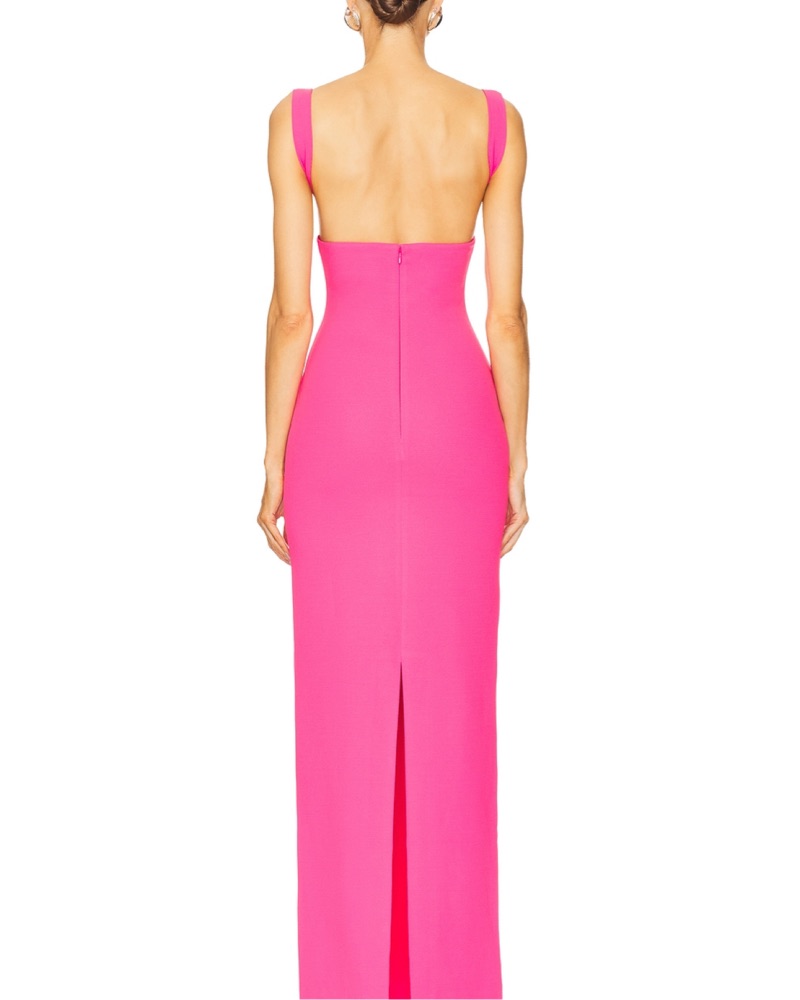solace london the joni open-back dress Solace London Joni Open Back Dress by SOLACE London