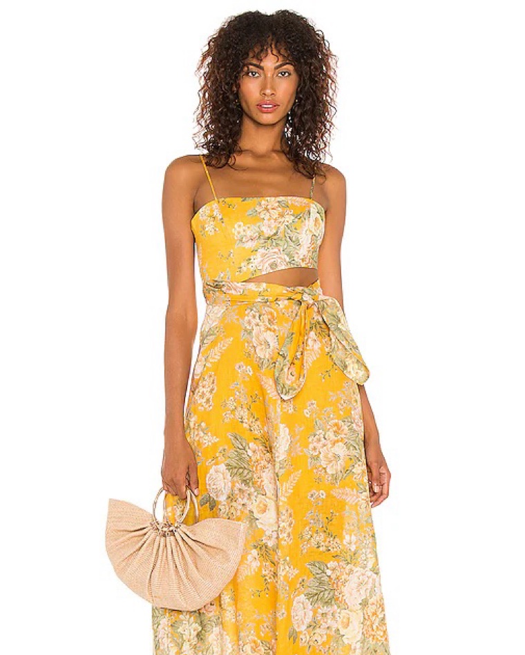Zimmermann Scarf Tie Floral Dress by Zimmermann - Pickle