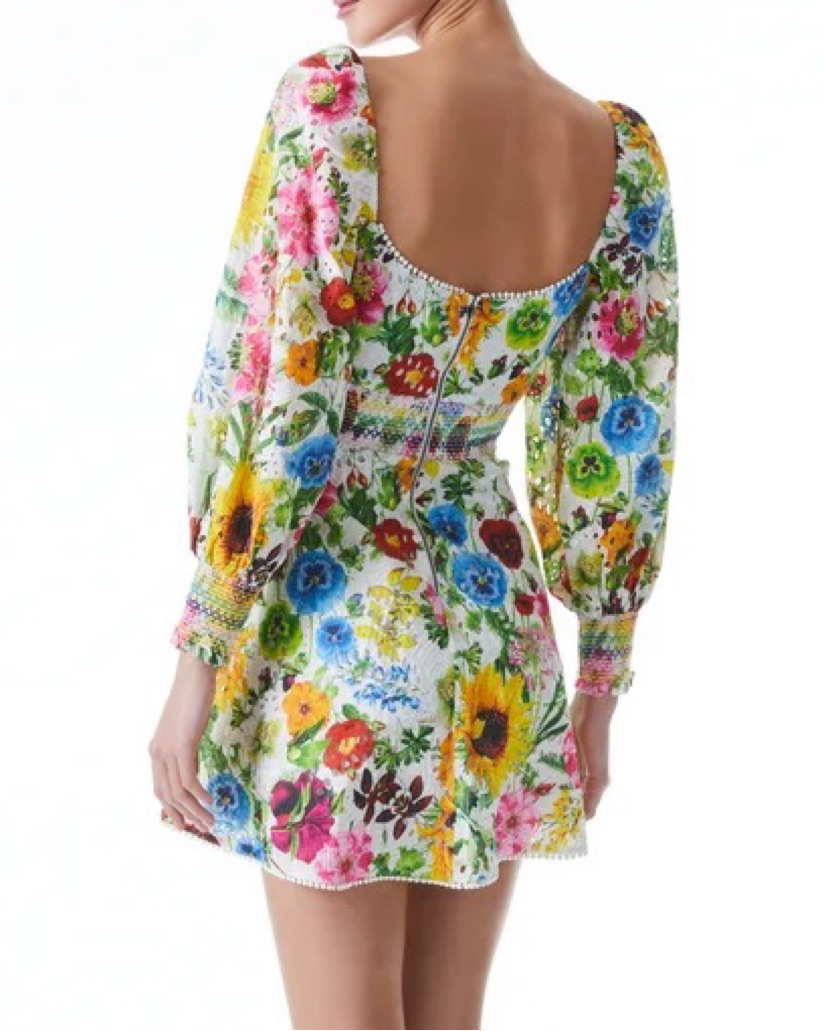 【ALICE + OLIVIA】コート プリント&刺繍入り 0400021696222?wid=600&hei=800&