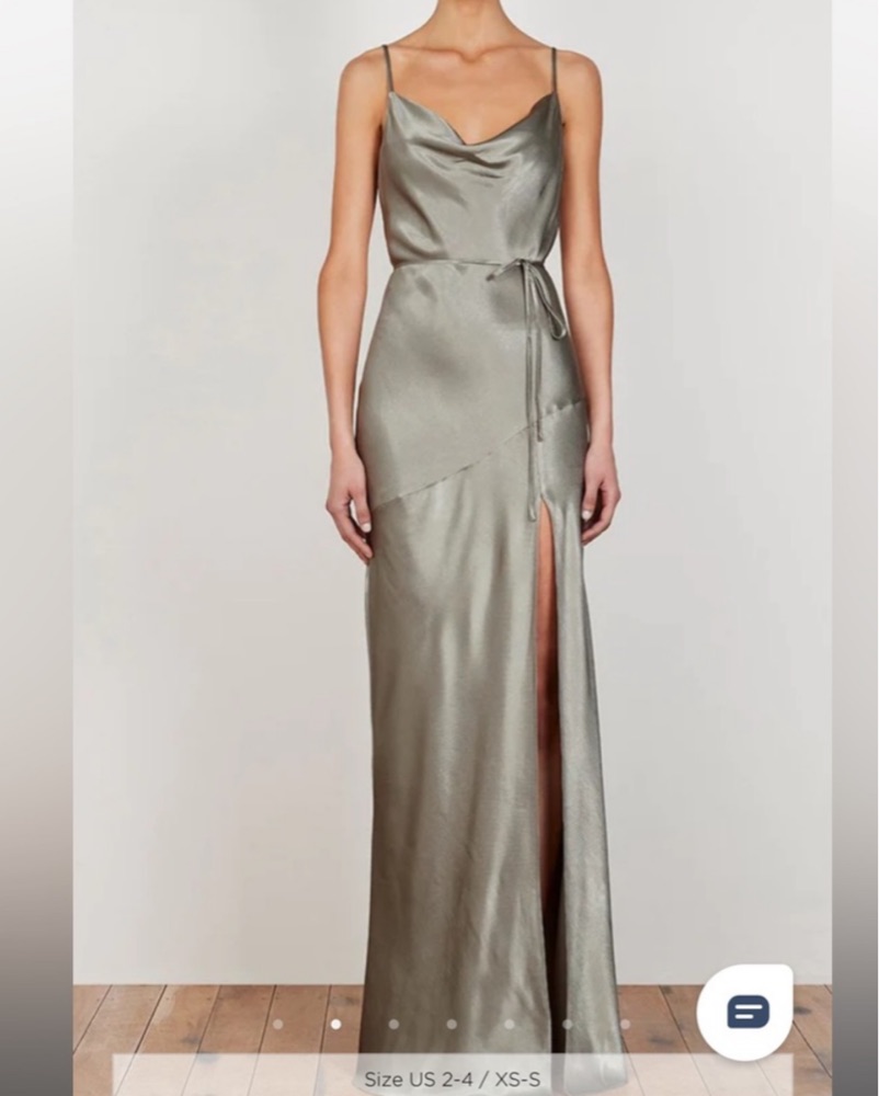 la lune bias cowl maxi dress La Lune Bias Cowl Midi in Desert Rose