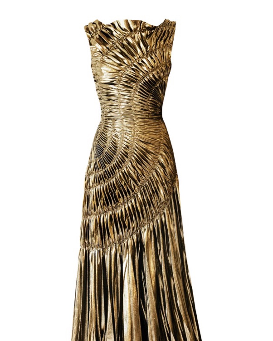 Georgia Hardinge 'Fossil' Dress by Georgia Hardinge - Pickle