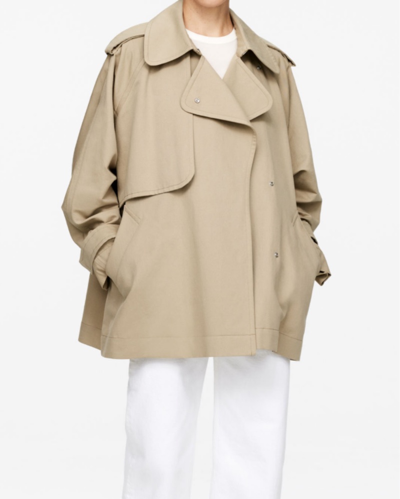 Arket Short Trench xs by Arket - Pickle