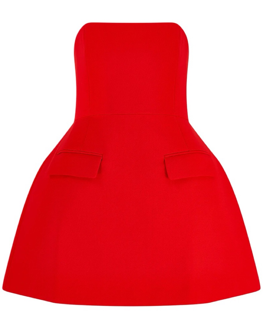 odd muse red dress Odd Muse The Ultimate Muse Strapless Mini Dress Burgundy Odd Muse