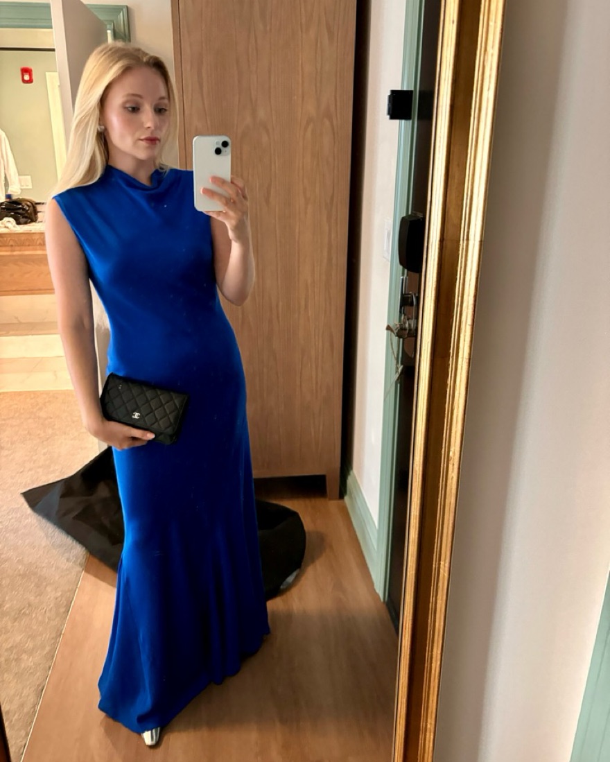 TOVE Erin Dress in Deep Blue by Tove Studio - Pickle