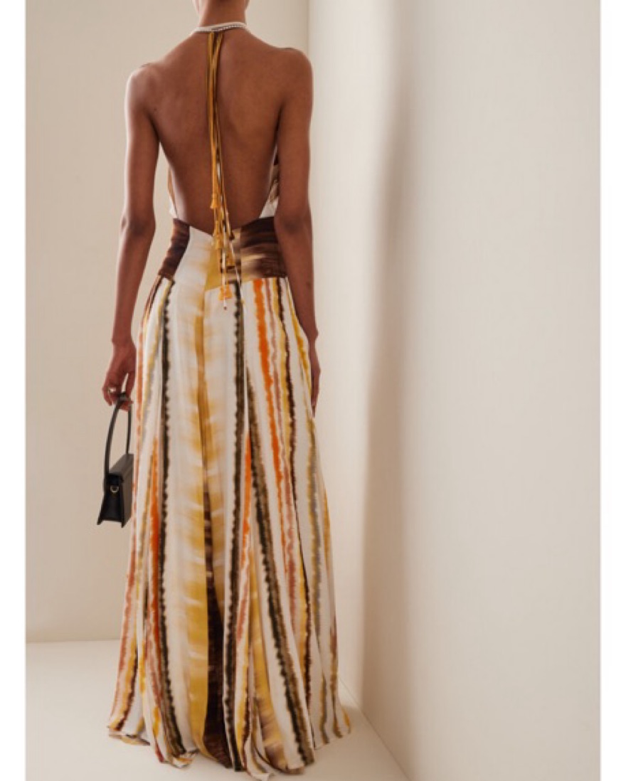 Silvia Tcherassi Tie-Dye Maxi Dress by Silvia Tcherassi - Pickle
