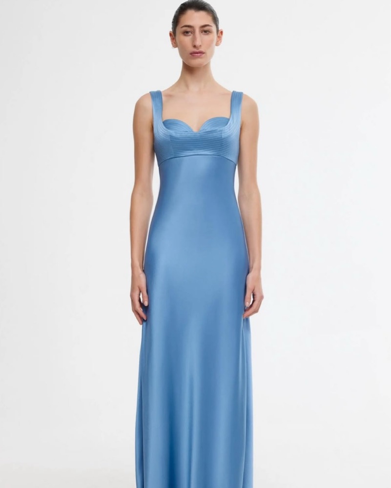 divnoje maxi dress Holland Tiered Maxi Dress - Raspberry