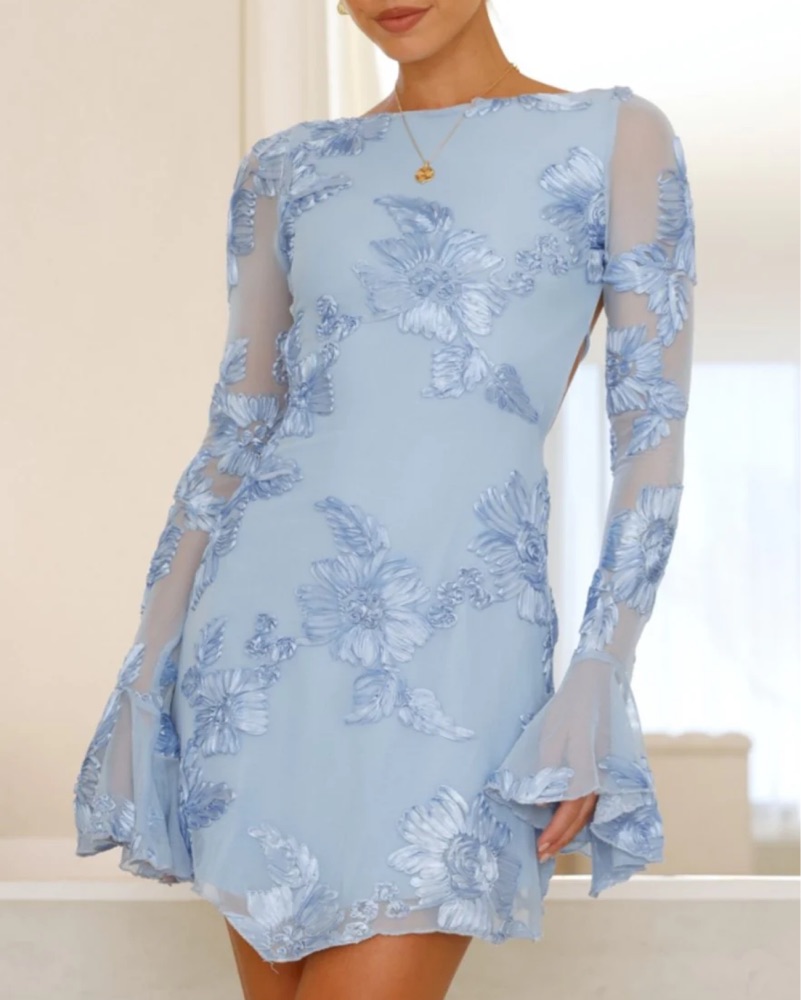 blue checkered dress near me TEST main image 1