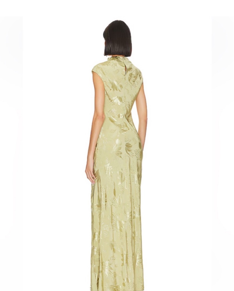 avalon maxi dress in sage green Avallon Maxi Tall / 4X / Limited Sea Goddess main image 1