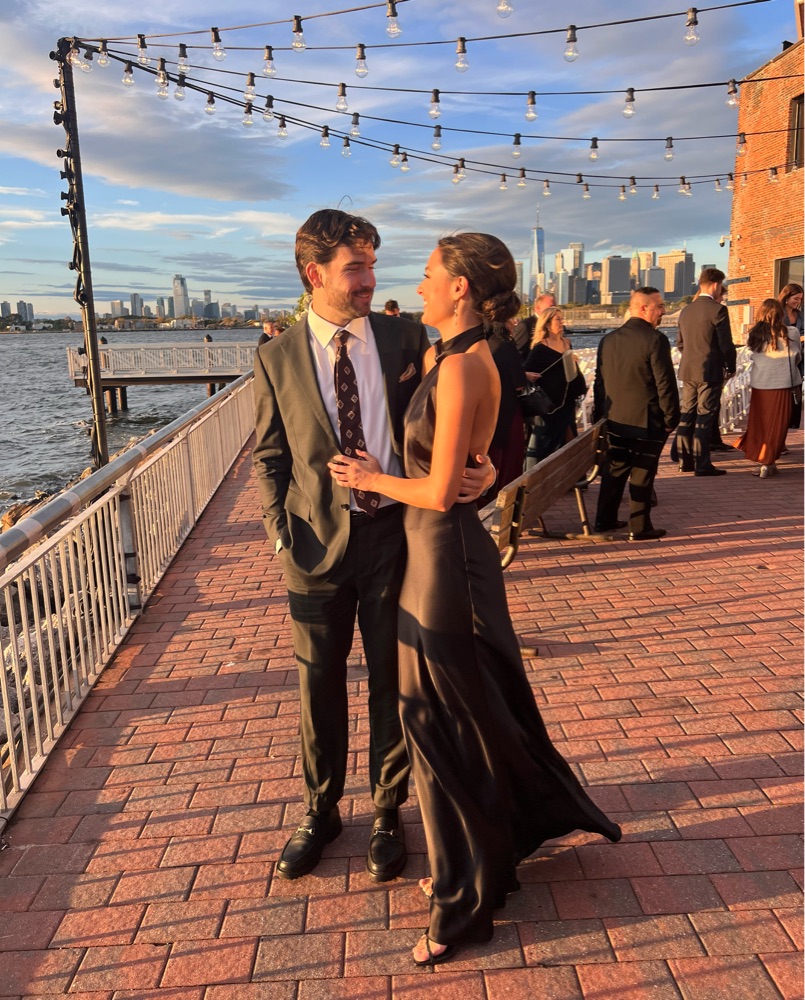 jenny yoo black bridesmaid dress Leni  Jenny Yoo
