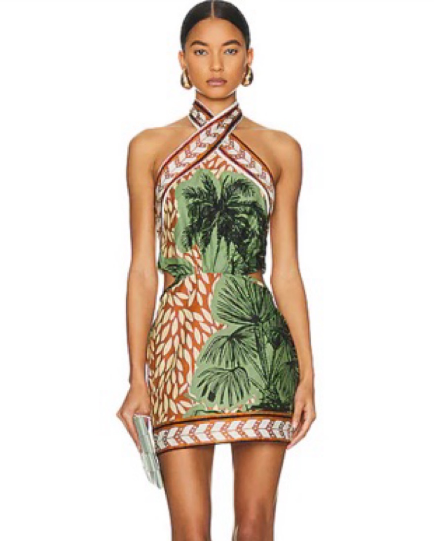 Johanna Ortiz Mini Dress by Johanna Ortiz - Pickle