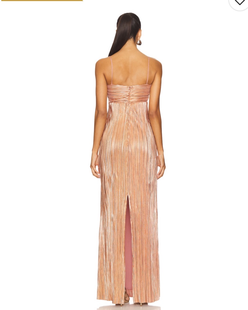 revolve rose gold dress Rose Gold Maxi Dresses
