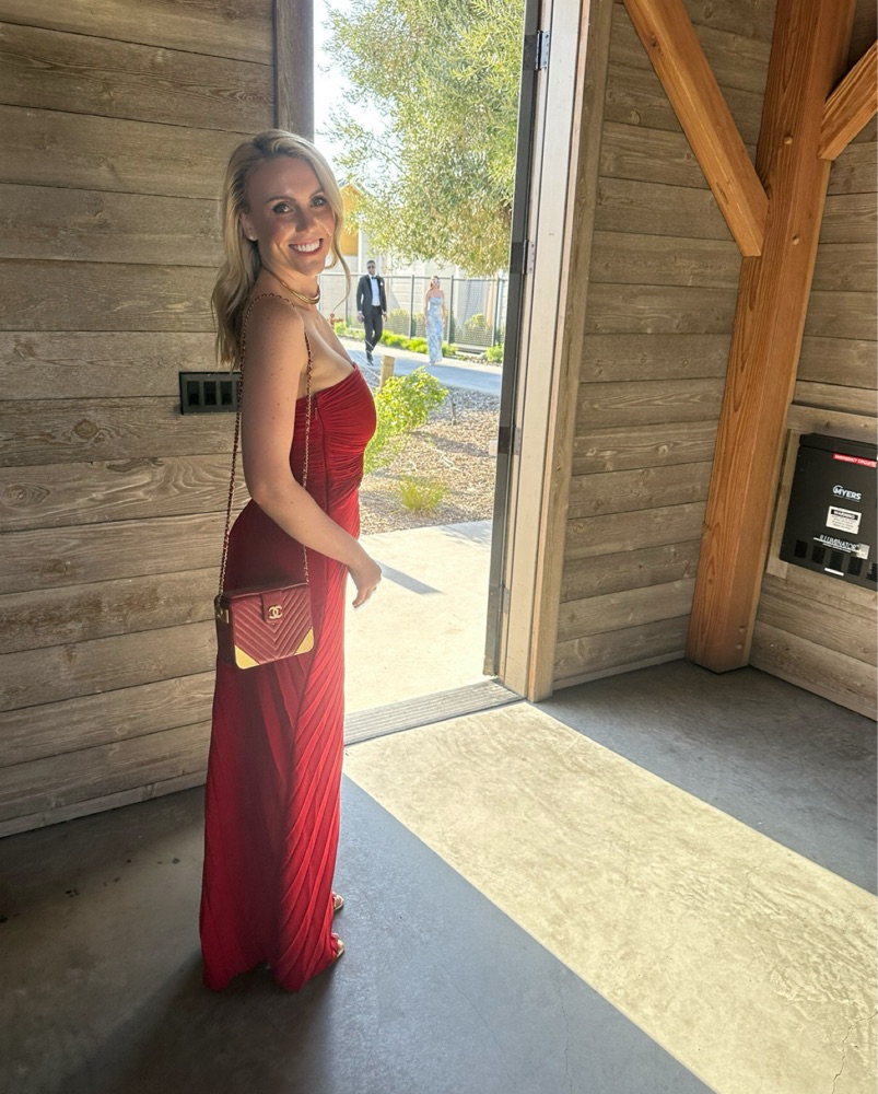 ALC Red Bianca Gown by ALC - Pickle