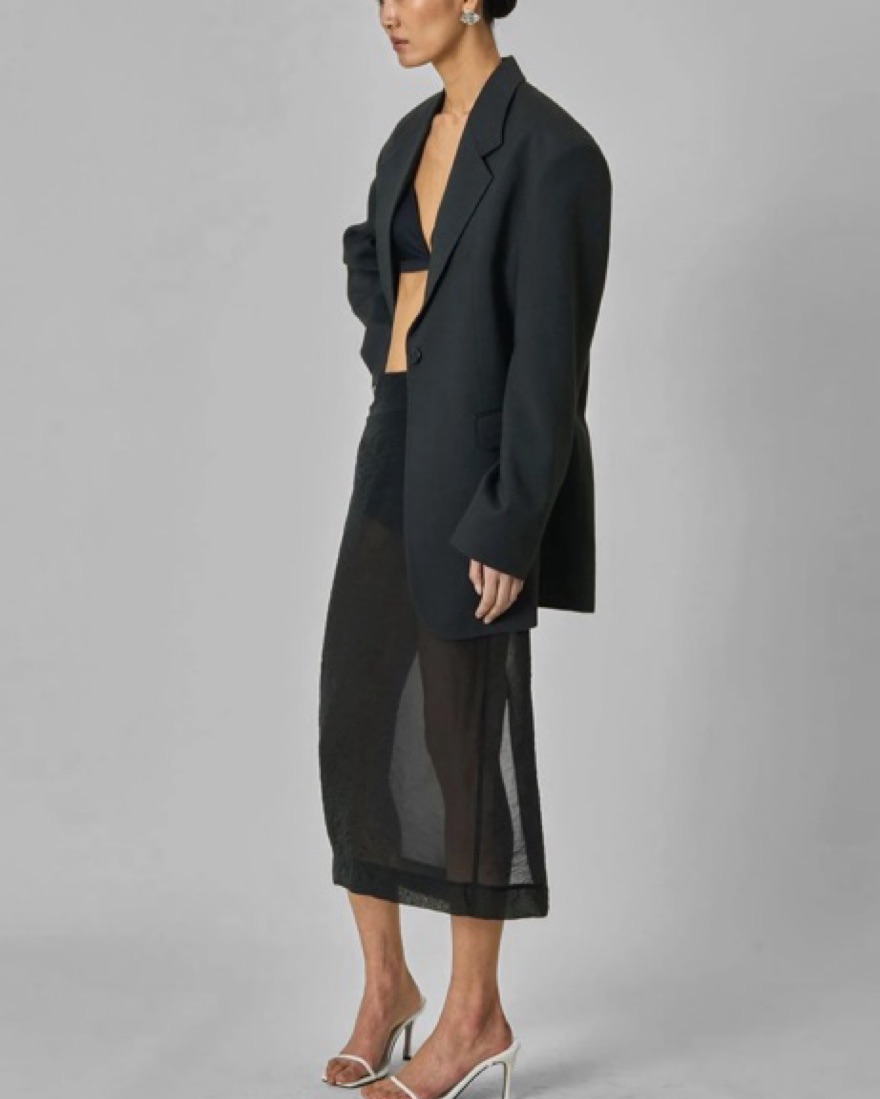 Frankie Shop Sheer Skirt | Pickle