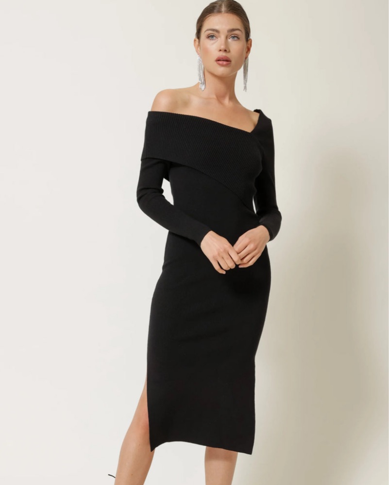 mini asymmetrical dress Black Mesh Asymetrical Elevate your wardrobe with DressStyle:Day to Night LANESTA wedding dresses | Size:UK 8
