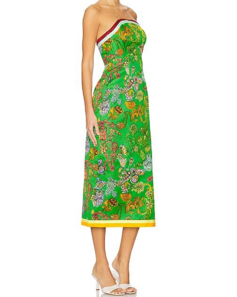 Alemais Fiesta Bodice Dress by Alemais - Pickle
