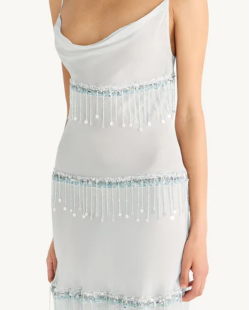sparkling hand-beaded dress Alyce Paris 4804 main image 1