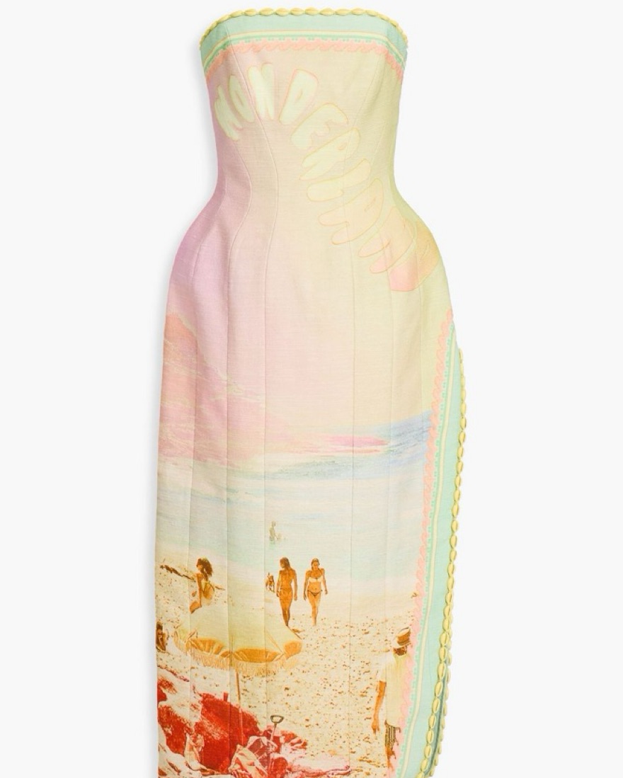 zimmermann beach dress SPRING RTW 2024 CAMPAIGN