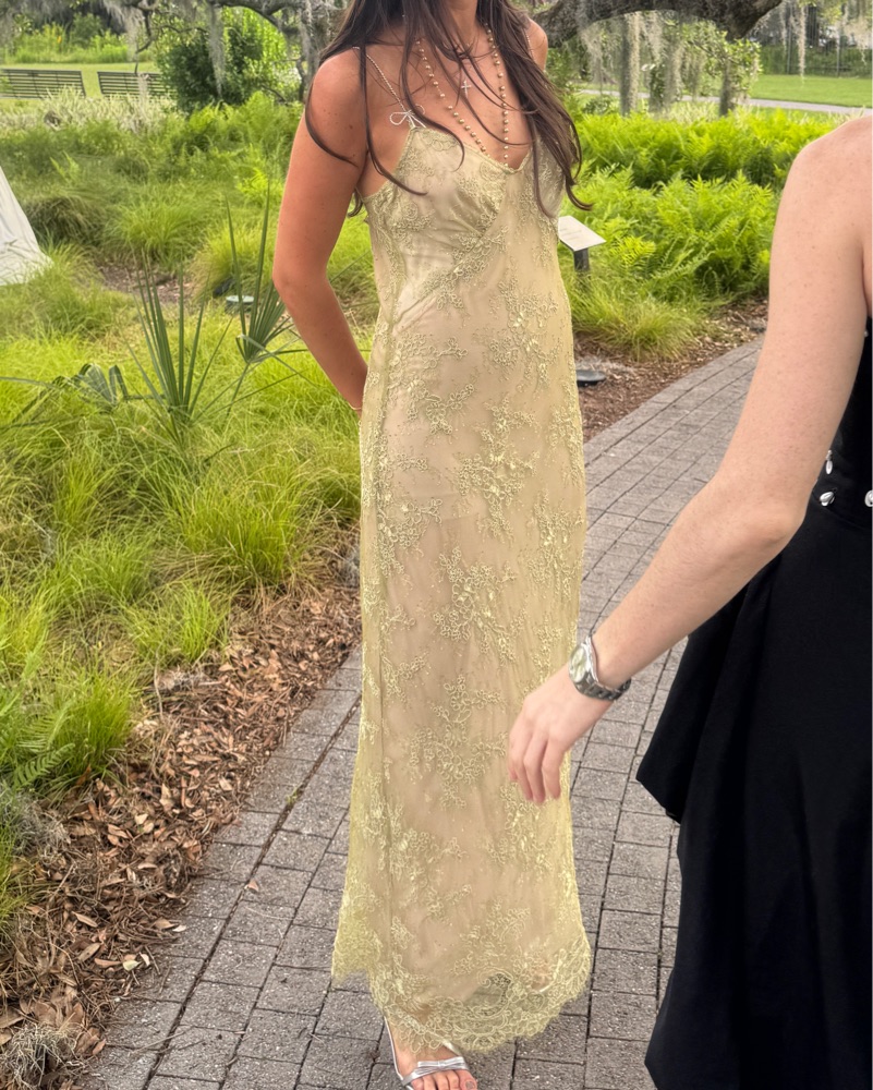 Blumarine Lace Gown by Blumarine - Pickle