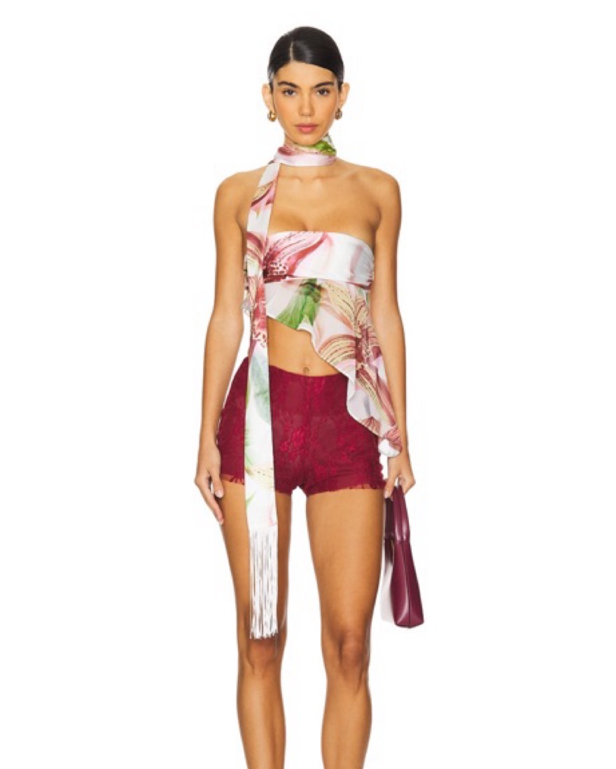 Jaded London Top With Scarf | Pickle