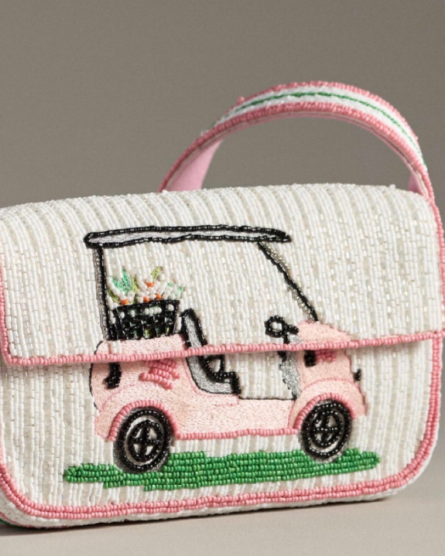 Beaded Anthro Purse by Anthropologie - Pickle