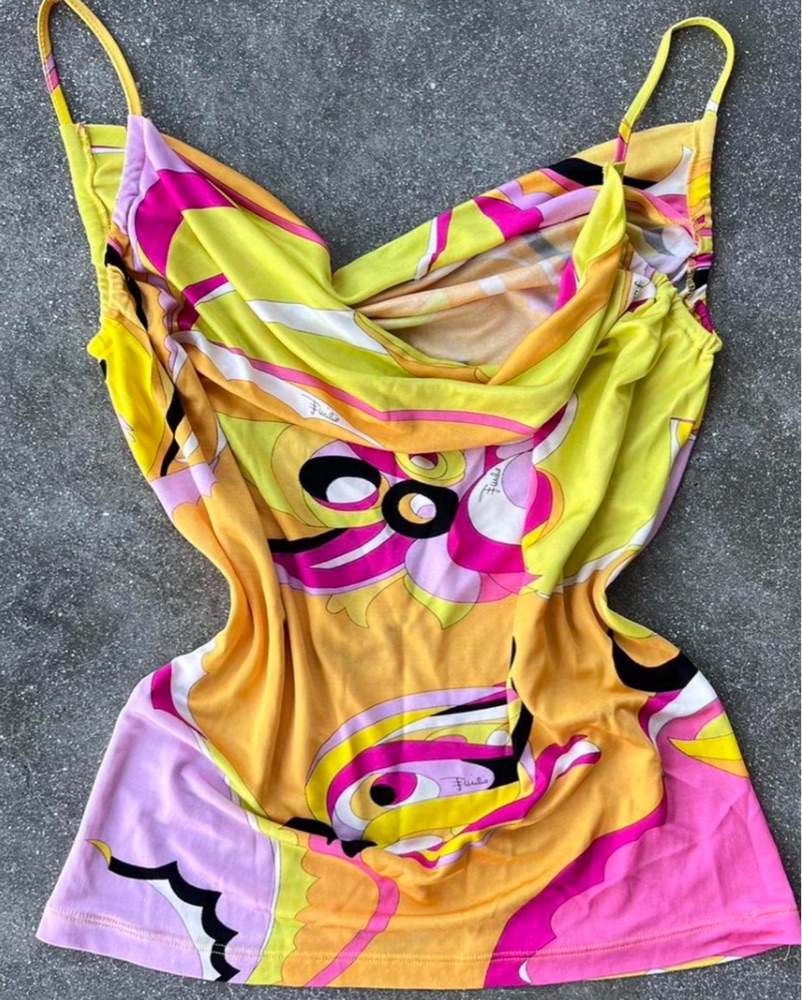 Emilio Pucci Vintage Tank by Pucci - Pickle