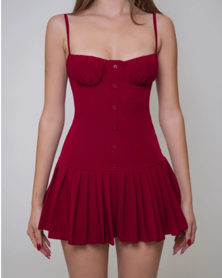 fenity red dress Fenity Red Serena Dress by Fenity Fashion