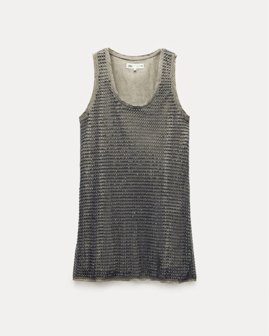 専用( ´͈ ᗨ `͈ )◞♡⃛ Studded Silver Zara Dress | Pickle