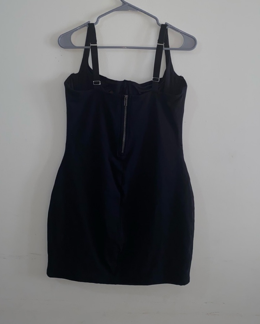 cotton corset skims dress Woven Shine Corset Mini Dress