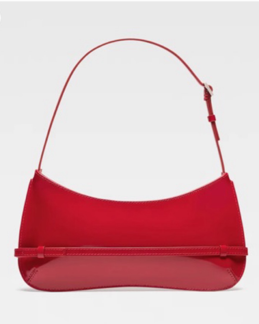 【関税＆送料込み】Jacquemus Shoulder Bags Jacquemus Le Rond Carre Shoulder Bag | Red | FARFETCH