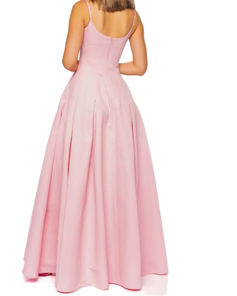 staud joy maxi dress pink Staud Joy Maxi Pink Dress by Staud
