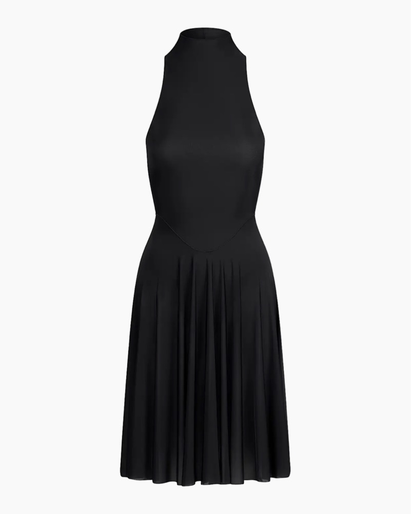 Skims Milky Sheer High Neck Midi Dress by Skims - Pickle