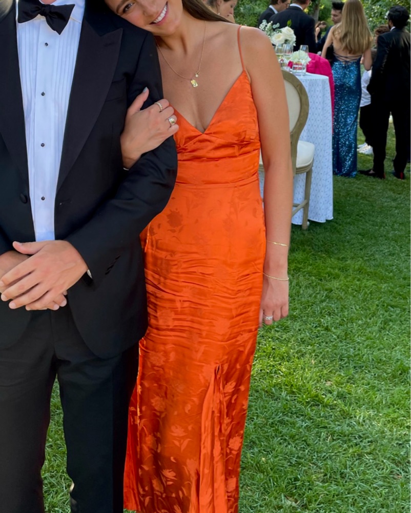 francesca's orange dress Arcina Ori Francesca Dress