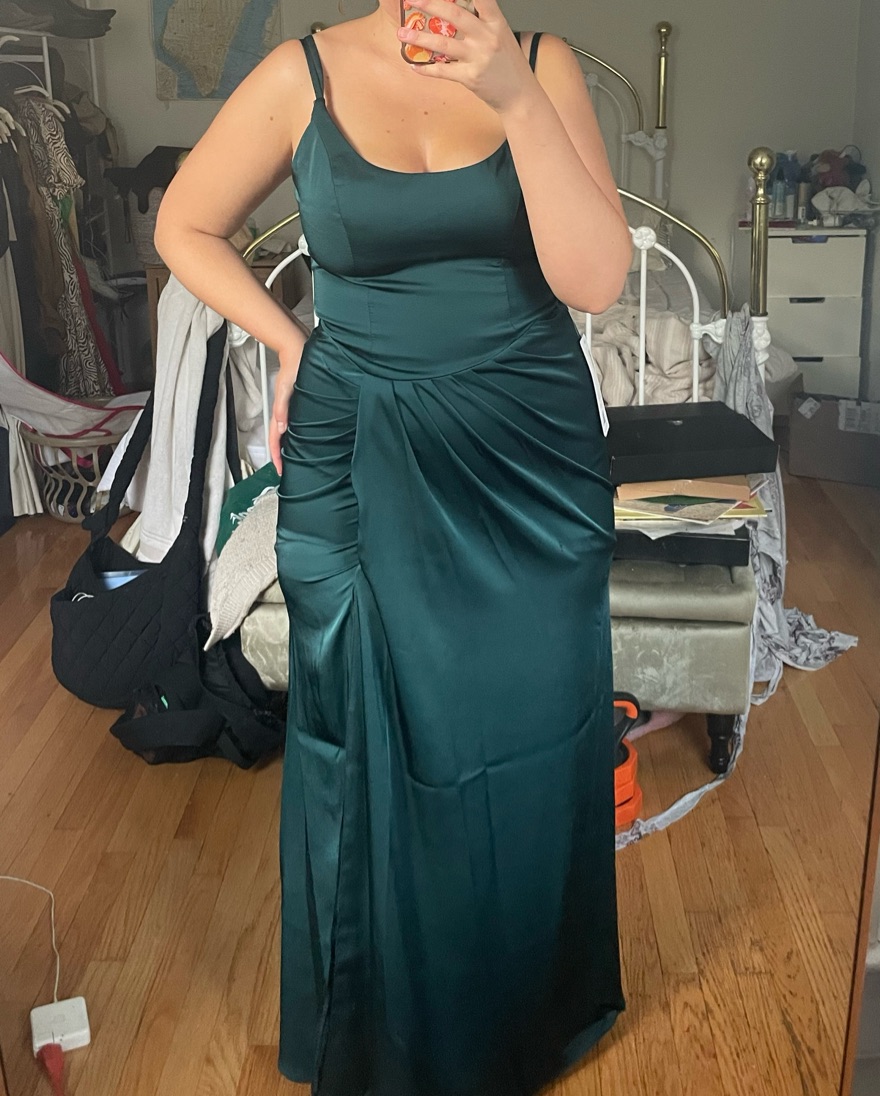 pine green dress Alie Street Annie Petite (Pine Green) Package Contents Pine Green Bridesmaid Dress by
