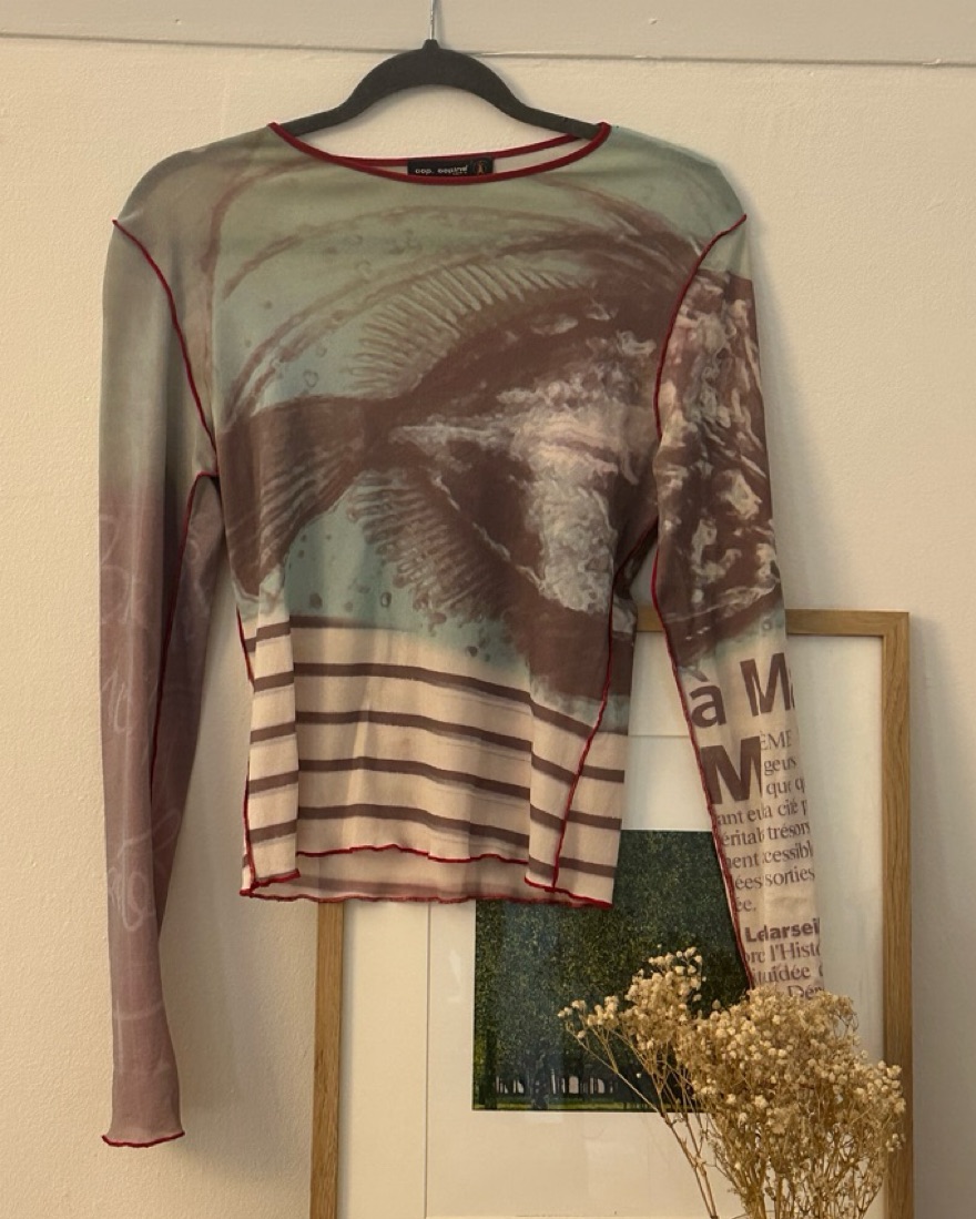 Vintage Cop Copine Mesh Top | Pickle