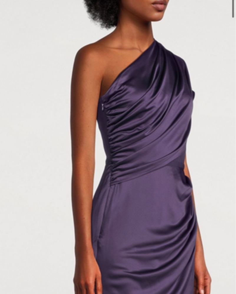 【訳あり】HERVE LEGER  ワンピース　タイト　S  パープル Herve leger purple dress - Gem