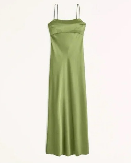 Abercrombie Green Formal Dress by Abercrombie and Fitch - Pickle