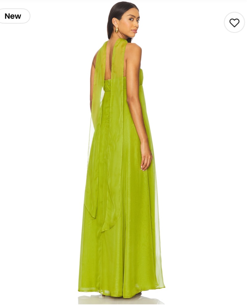 lovers friends green dress Lovers and Friends Alex Midi Dress in Emerald Green