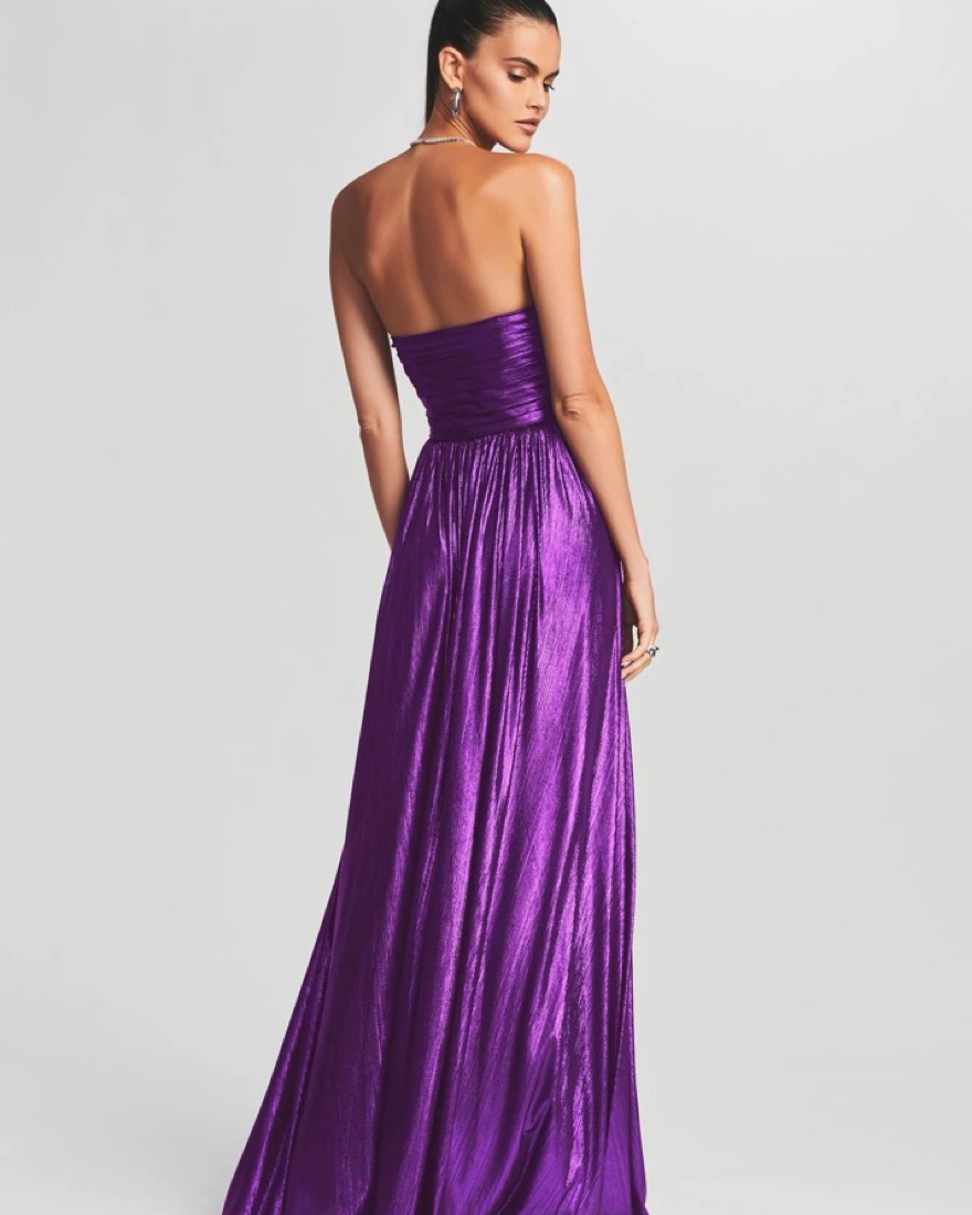 retrofete waldorf dress purple Retrofete Waldorf Dress Purple by Retrofete
