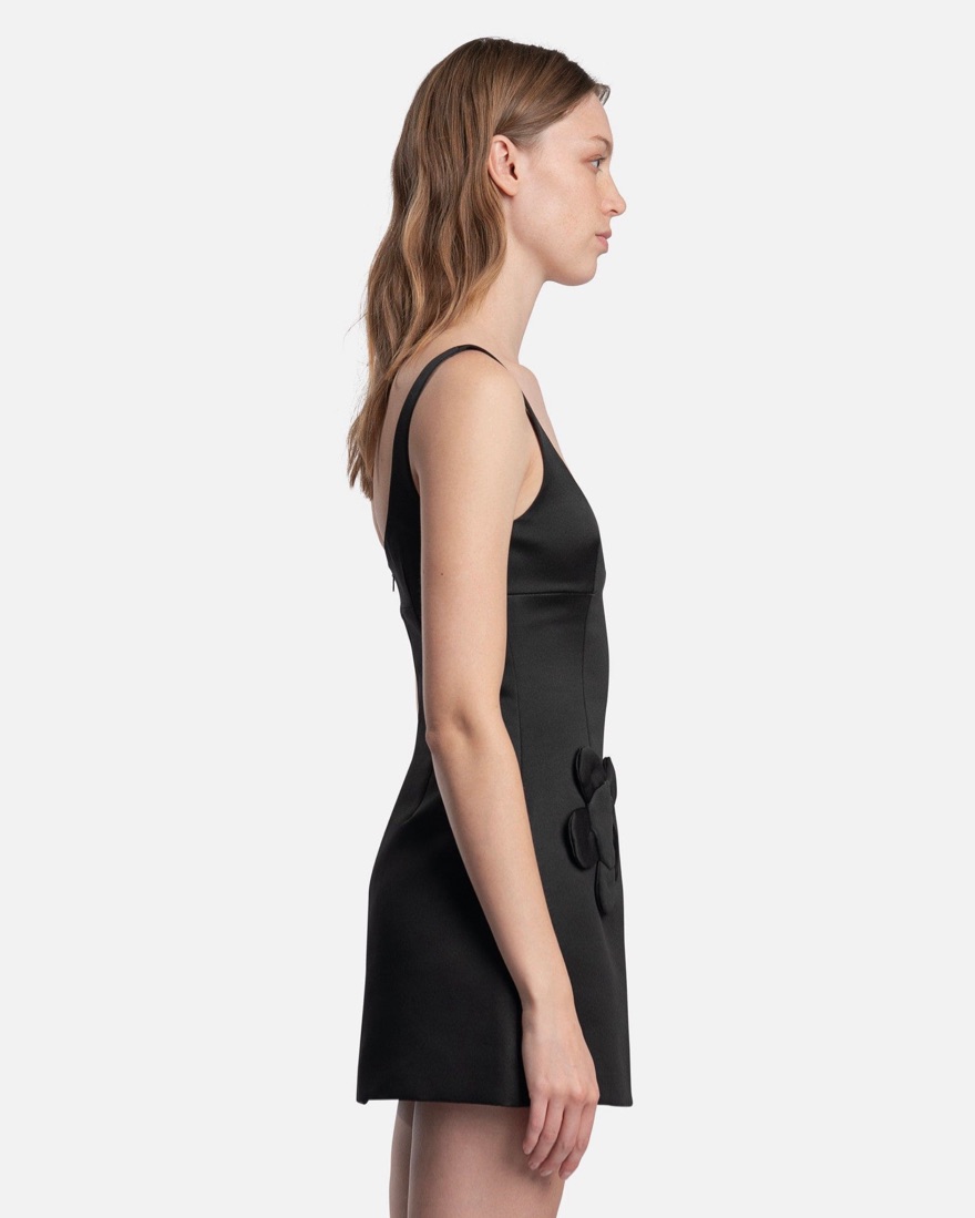 SANDY LIANG サンディリアン SIMON DRESS ツイード ワンピース Sandy Liang Simon Dress in Bone | FWRD