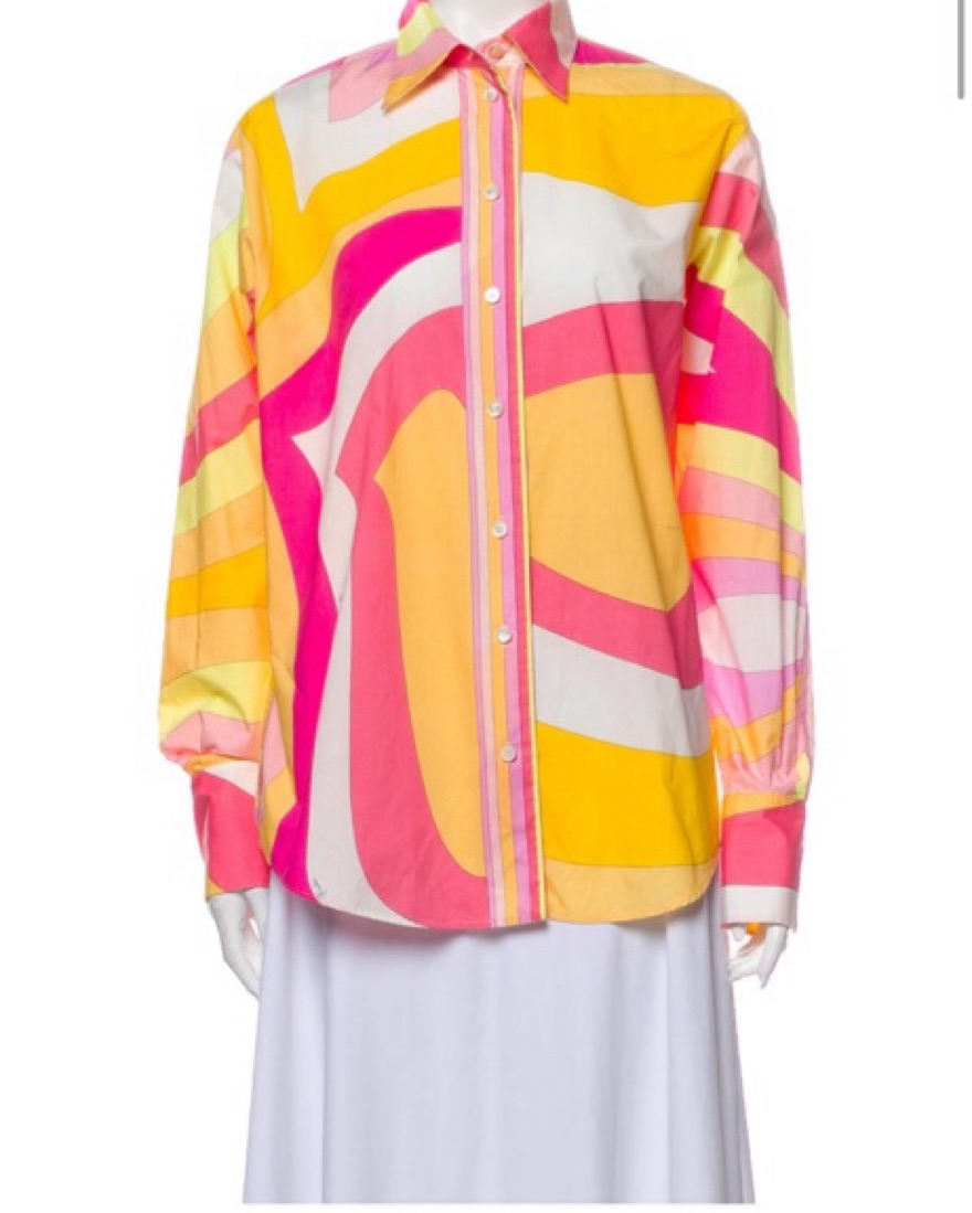 み*ん様 EMILIO PUCCI SILK ビジュー付きターバン Vintage Emilio Pucci for Saks Fifth Avenue Butterfly Silk