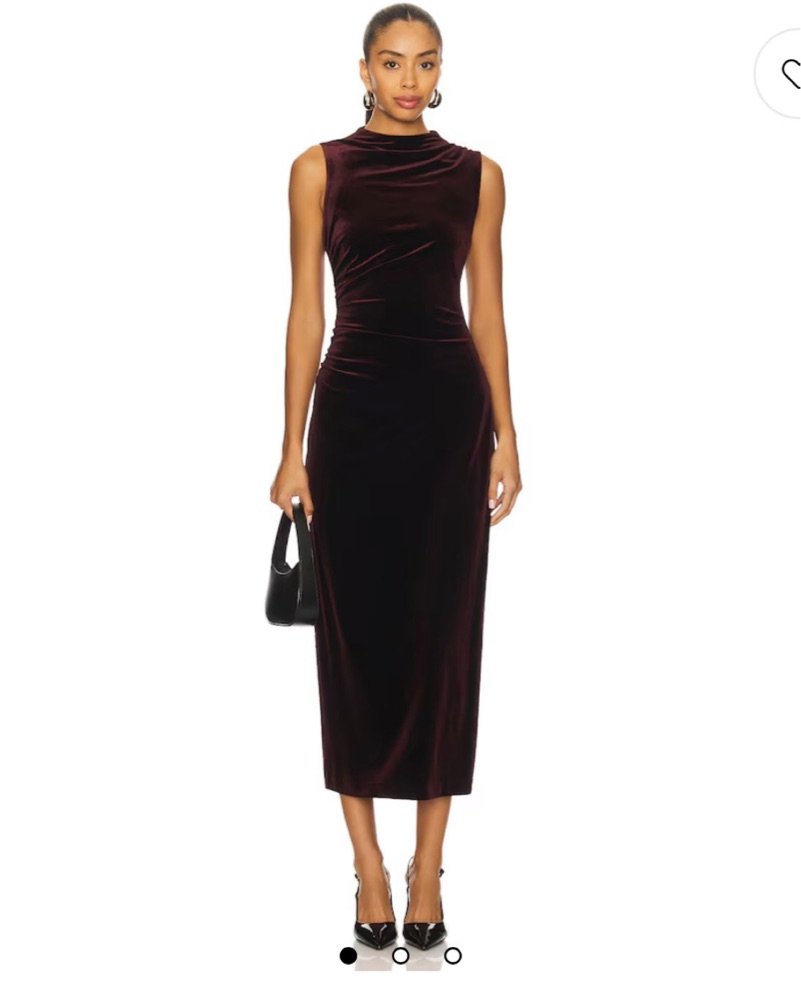 black cotton long dress Lorena Midi / | MESHKI color:Red, Black Brocade WHY CHOOSE US black bridesmaid dresses Backless summer party maxi