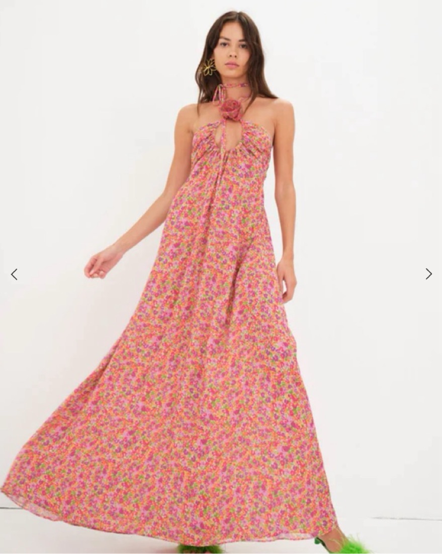 f&f maxi dress Chelsea Off The Shoulder Ruffle Maxi Dress – VICI