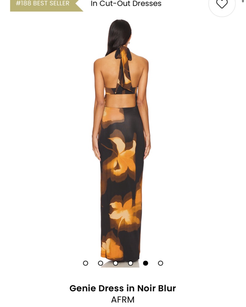 long maxi dress with open back MO&Co. Noir Women's Silk Backless Spaghetti Black Maxi Dress Slit Detail Black Size S
