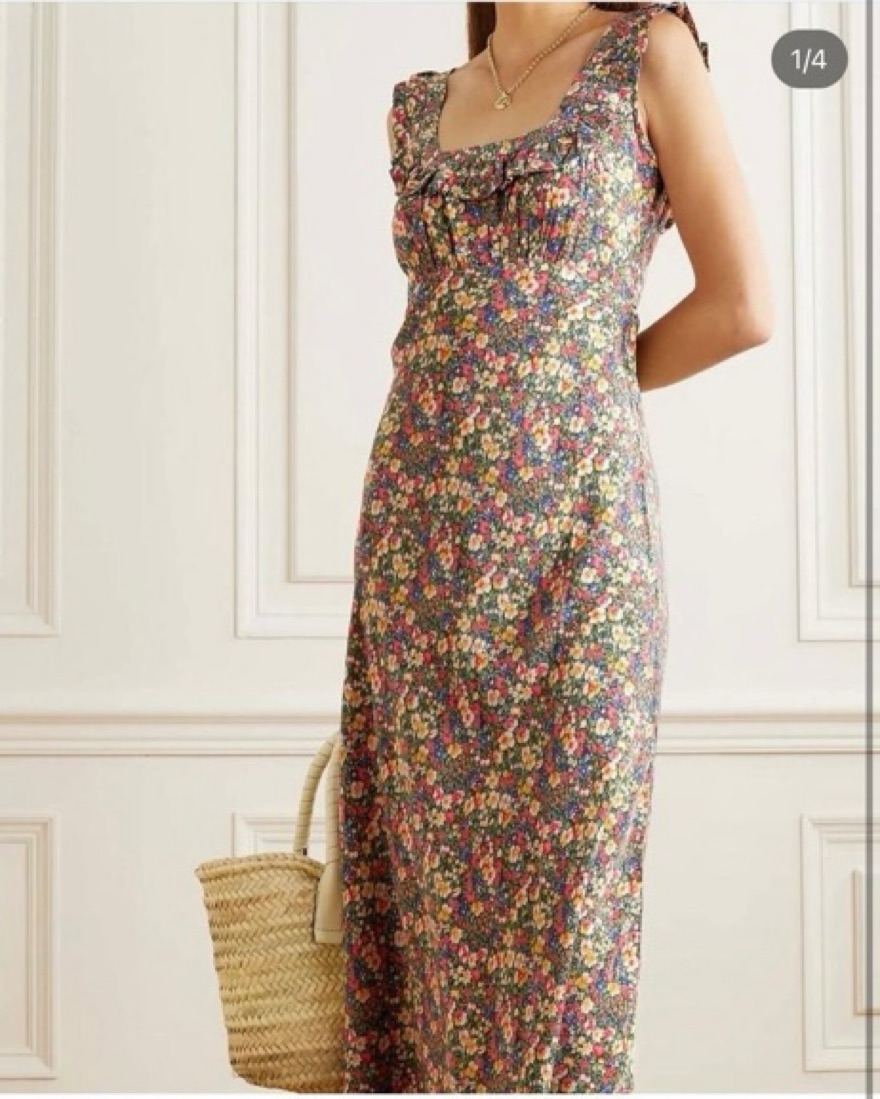 cascade silk maxi dress Banana Republic | Cascade Silk Maxi Dress- NWT Size Small/MSRP $300