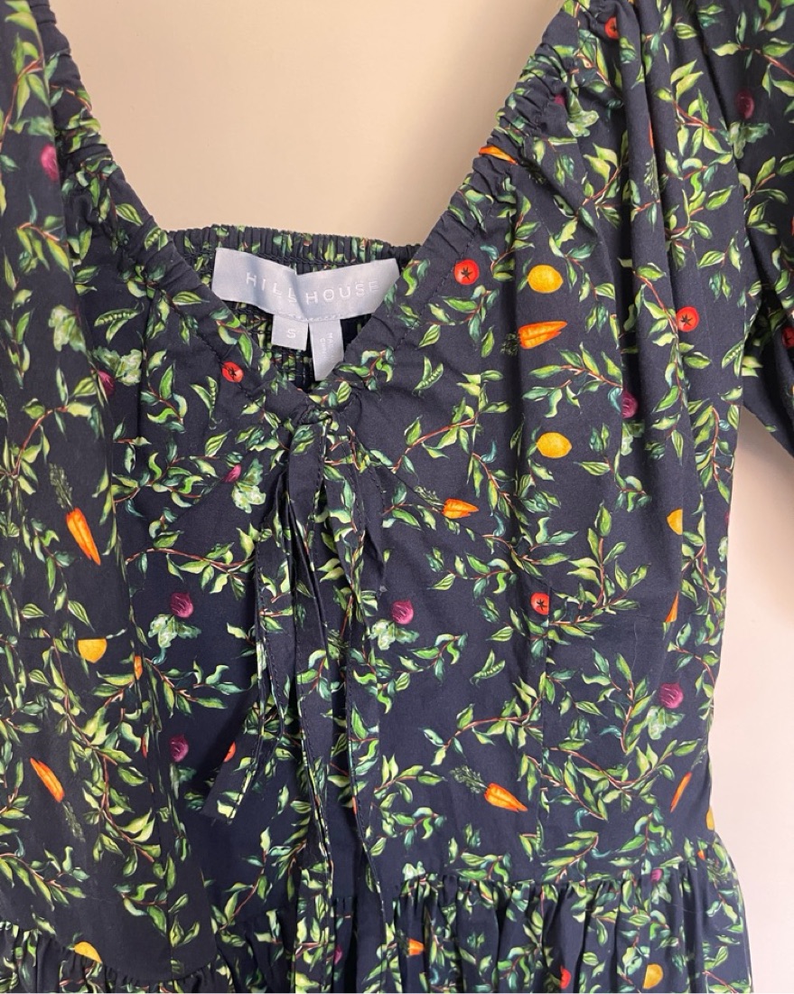 Ophelia Dress In Midnight Garden | Pickle